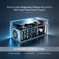 Catu Daya Laser YAG Terintegrasi, Layar CCD Multibahasa untuk Pengelasan Perhiasan