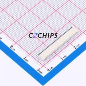 CAX-AFC30-45XCB-H1.5 FFC/FPC Connector SMD,P=0.5mm,Horizontal Mount Connector Flip Cover Type Bottom Contact 45P 0.5mm - Product Image 2