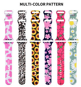 Correa Deportiva de Silicona Transpirable Compatible con Mujeres <span class=keywords><strong>y</strong></span> Hombres, Correa de Repuesto Suave e Impermeable para Relojes Serie 9 <span class=keywords><strong>8</strong></span> <span class=keywords><strong>7</strong></span> 6 - Product Image 6