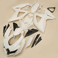 Carénages de carrosserie ABS non peints TCMT pour Suzuki GSX-R600 GSX-R750 2008-2010 2009 GSXR600 GSXR750 Personnalisés DIY XF-4099-W