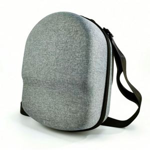 กระเป๋าใส่ชุดหูฟัง VR ขนาดใหญ่ EVA สีเทา กันกระแทก กระเป๋าใส่ชุดหูฟังเสมือนจริงแบบพกพา กันน้ำ กล่องใส่ชุดหูฟัง VR EVA - Product Image 3