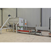 Ligne de production de mortier sec 10t/h automatique pour la fabrication d'adhésif pour carrelage et machine à mélanger la poudre de mastic