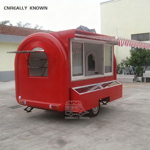 OEM Vending Truck Noodle Sushi Concession Coffee Bar Cart With Kitchen Bbq Trailer Mobile Food Car For Sale - Product Image 1