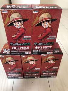OPCG ฉบับภาษาญี่ปุ่น ปรับแต่งสำหรับการ์ด TCG ชุดเสริม OP09 โฟร์เอ็มเพอเรอร์ส แอพเพียร์ OP13 อินเฮอริทด์ด วิลล์ กล่องสี - Product Image 1