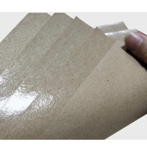 Unbleached Recycled Pe-Coated Pulp Kraft <b>Paper</b> waterproof Industrial Roll - Product Image 4