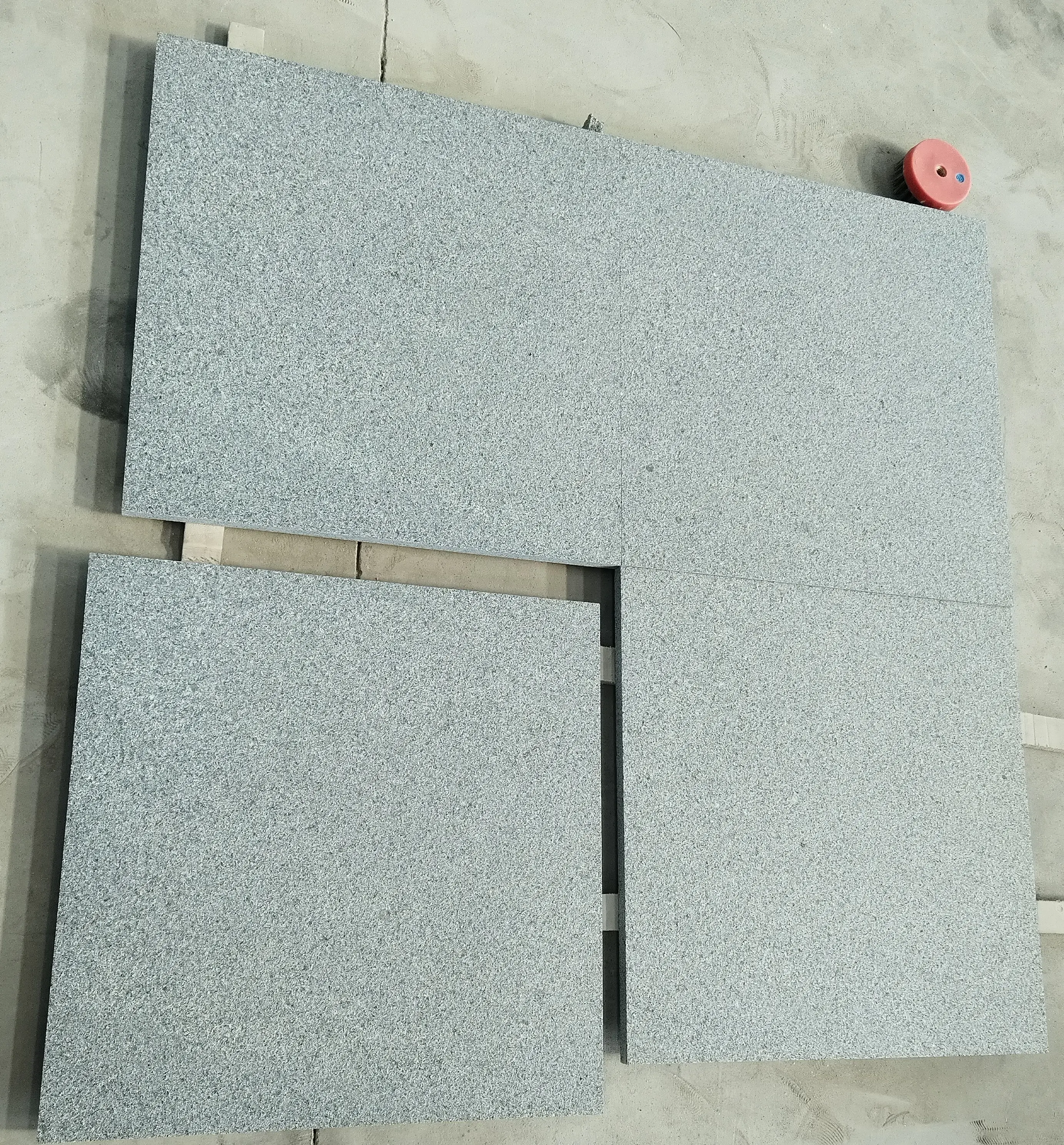 Goldtop OEM/0DM granito batu alam harga pabrik honed G654 60*60MM ukuran ubin granit abu-abu untuk lantai