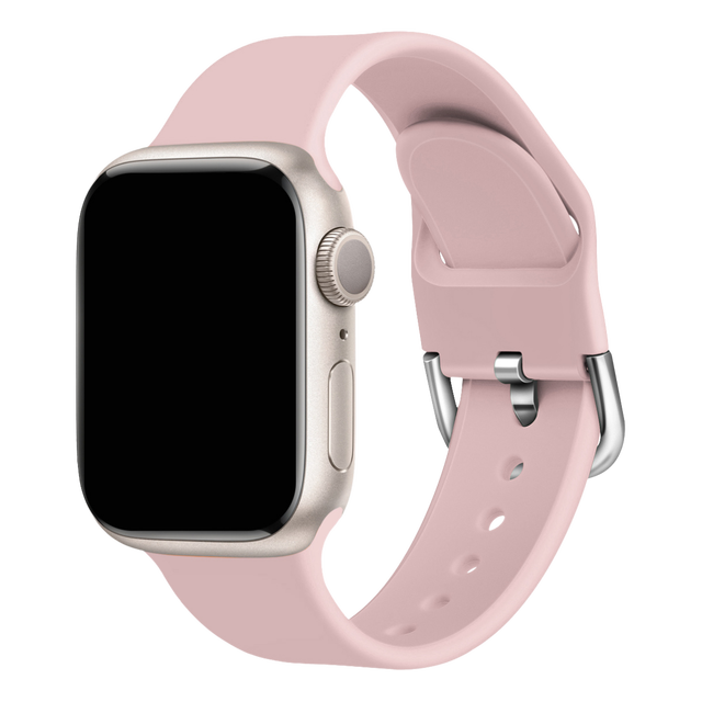 Classical Breathable Pin Buckle Comfortable Silicone Watch Bands 38/40/41/42/44/45/49mm