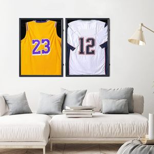 Vitrina <span class=keywords><strong>de</strong></span> Exhibición para Camisetas Deportivas, Negra, Tipo Shadow Box, Tamaño 2XL, para Montar en <span class=keywords><strong>la</strong></span> Pared, para Camisetas <span class=keywords><strong>de</strong></span> Béisbol y Baloncesto - Product Image 5