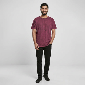 Nouveau T-shirt Homme 2026 Personnalisé Effet Délavé Vintage Oversize 280 g/m² 100 % Coton Lavage Acide - Product Image 1