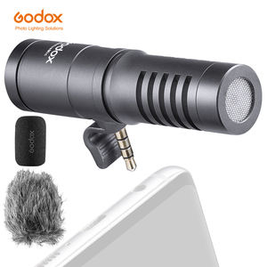 Godox Geniusmic Microphone radio portable Microphone en forme de cœur Mini microphone mobile pour jeu Interview en direct Équipement d'enregistrement - Product Image 1