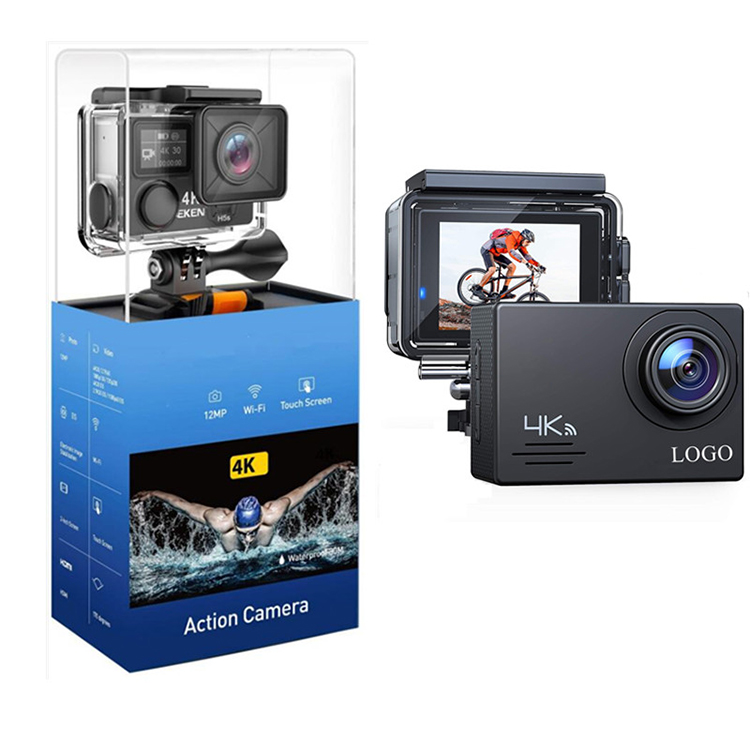 2021 Action Camera Real 4 K 30 FPS Motorcycle Camera WiFi Go Waterproof Mini Sports Camera