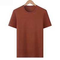 Nouveau T-shirt décontracté pour homme 2026, imprimé, respirant, en pur coton, doux pour la peau, T-shirt épais à manches courtes pour homme
