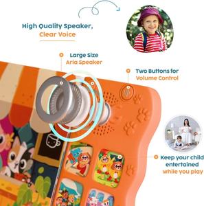 Livre musical espagnol avec 8 <span class=keywords><strong>chansons</strong></span> anglaises et espagnoles Livres sonores <span class=keywords><strong>pour</strong></span> enfants - Product Image 3