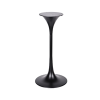 Base de table en métal stable avec moulures en forme de tulipe Lifepursue