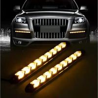 Feux de circulation diurne à LED bicolore pour voiture