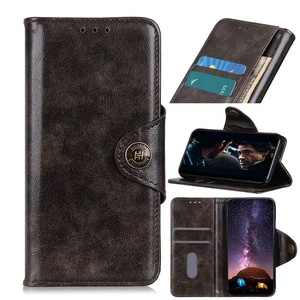 En gros personnalisé cuivre boucle en cuir véritable étui à rabat pour <span class=keywords><strong>iphone</strong></span> 12 avec porte-cartes - Product Image 3