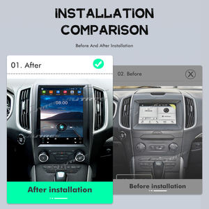 Para Ford Edge 2015-2019 para pantalla Vertical, reproductor Multimedia de Radio para coche, navegación GPS automática, Carplay, Android 13, autorradio - Product Image 2