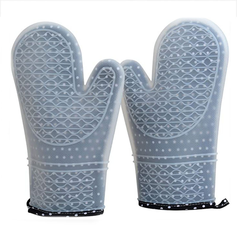 Профессиональный дизайн кухонные силиконовые + хлопковые микроволновые термостойкие силиконовые перчатки для духовки
