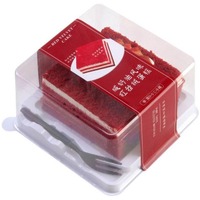 Boîte à gâteau jetable transparente en plastique PET de qualité alimentaire pour la vente en gros, idéale pour le stockage de gâteaux, de sucre, de salades et de collations