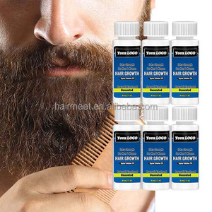 6pcs*6 60ml Sérum Capillaire Biologique aux Herbes pour la Croissance des Cheveux Biotine 5% Force Extra Forte Liquide Végétalien Huile Capillaire Végétalienne Prévient la Chute des Cheveux - Product Image 5