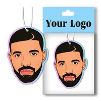 Custom uw logo ongeparfumeerde luchtverfrisser papier