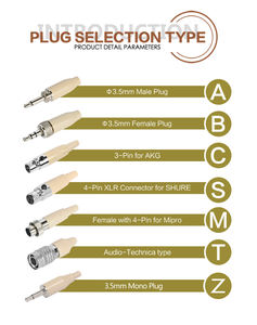 Amplificateur de microphone pour <span class=keywords><strong>casque</strong></span>, microphone durable pour enseignement et conférence, micro-<span class=keywords><strong>casque</strong></span> pour enseignement et conférence - Product Image 6
