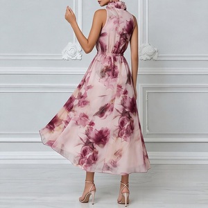 Vêtements pour femmes de commerce transfrontalier 2026, nouvelle mode printemps européenne et américaine, élégants imprimés <span class=keywords><strong>Ru</strong></span> - Product Image 3
