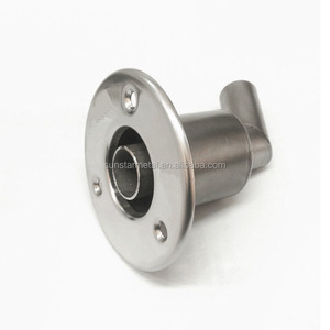 Tuyau d'échappement de chauffage de stationnement en acier inoxydable 316 de 24 mm, traversant le coque, matériel marin - Product Image 1