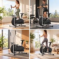 Tendance 2026 : Elliptique de luxe discret à entraînement par chaîne, design esthétique, pour entraînement cardio à domicile, avec logo personnalisé, marque privée, OEM, ODM