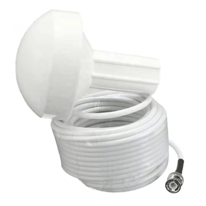 Antenne GPS marine durable et étanche 5W 28dBi avec câble RG58 de 4m pour le mât des navires marins ou les grands bâtiments - Product Image 1