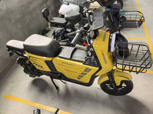 Vélo électrique à deux places de grande taille, multi-usage, longue portée, moto électrique à deux roues, 48V avec pneu gras et phare LED - Product Image 3