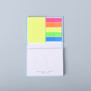 Bloc de Notas Adhesivas Mini de Alta Gama para Promoción Empresarial, con Logotipo Personalizado, Tapa Dura, Pestañas de Índice de Color Personalizado, Individuales - Product Image 2