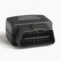 Connecteur mâle OBDII OBD2 J1962 16 broches avec boîtier, outil de diagnostic