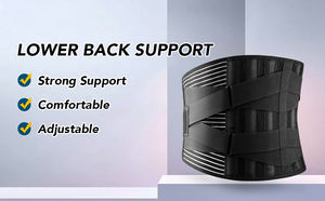 Penahan pinggang pereda nyeri, dapat diatur antilembap sabuk punggung bawah nyaman - Product Image 6