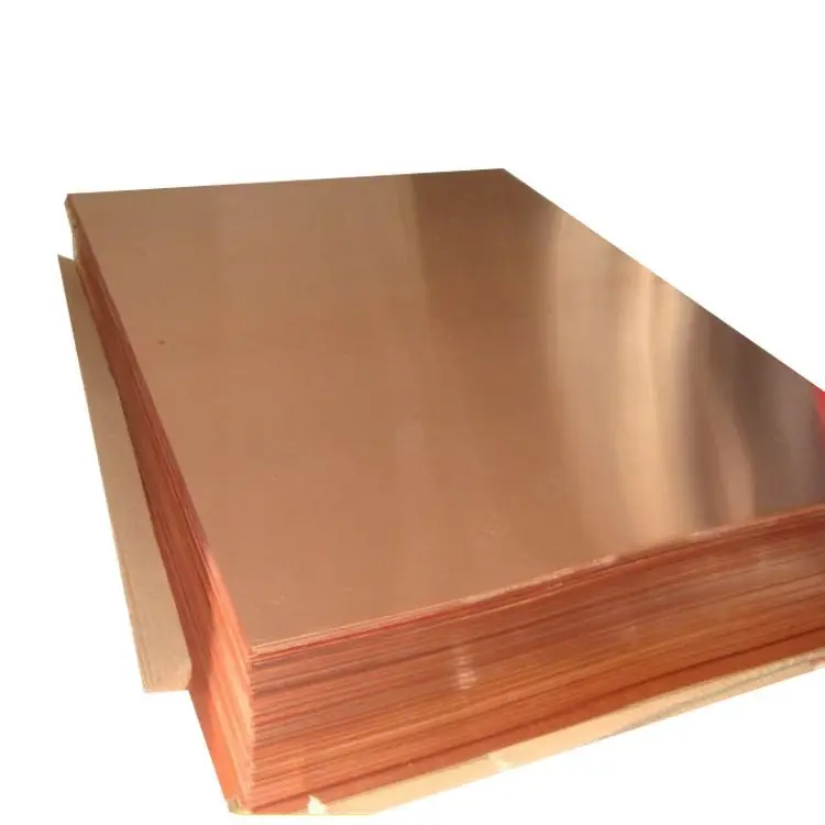 Mirror Finish C10200 Copper Sheet Rolls