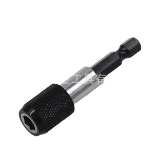 Mr <b>Drill</b> Hexagonal Quick Release Extension Rod 60mm Black Oxide Electric <b>Drill</b> Adapter <b>Bit</b> Holder - Product Image 1