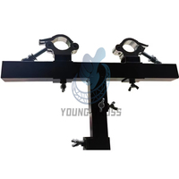 Elevador de torre de hierro para sistema de elevación de pantallas con soporte de iluminación LED, capacidad de 150-340 kg