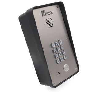 KNTECH <span class=keywords><strong>telefono</strong></span> <span class=keywords><strong>telefono</strong></span> nero originale garanzia vocale prodotto citofono porta KNZD-43A di controllo di accesso cancello - Product Image 1