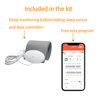 Kit de monitoreo del sueño LSM - 800 - LCW método de comunicación WIFI proporciona un applet gratuito para monitorear la frecuencia cardíaca y la frecuencia respiratoria