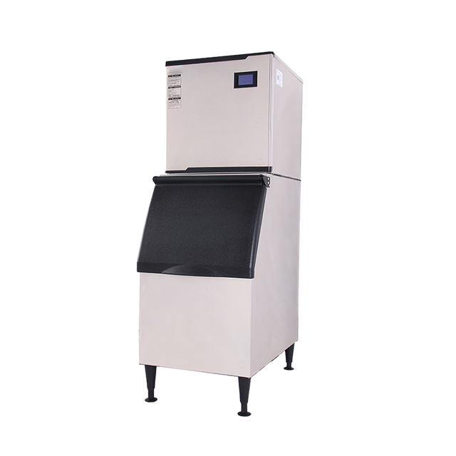 336KG 700P Nugget Ice Maker Commercial Ice Machine Large Capacity Refrigerator Flacke Ice Maker