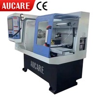 Machine de découpe de jantes en alliage automatique chinoise, tour CNC, contrôle laser, écran tactile 15 pouces pour la réparation de jantes, facile à apprendre