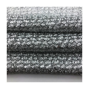 Tessuto a Rete Metallico Glitterato Lurex di Tendenza Scintillante Lavorato a Maglia con Buon Drappeggio Elasticizzato in 4 Direzioni per Abiti e Vestiario da Festa - Product Image 4