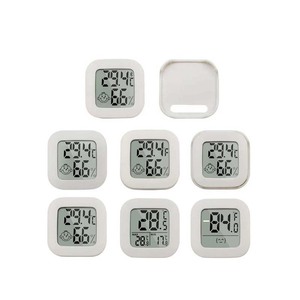 Mini LCD kỹ thuật số Nhiệt kế ẩm kế phòng trong nhà điện tử Nhiệt độ độ ẩm Meter cảm biến đo thời tiết trạm - Product Image 2