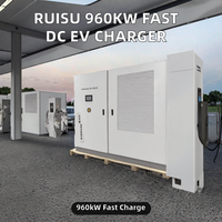 Armoire de redressement d'alimentation pour chargeur rapide DC commercial de type split, 480kW-1200kW, OEM personnalisé, pour hub de mégacharge