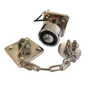 Dc 24v מגנטי דלת מחזיק עגול מגנטי פקק מותאם אישית צורה עגולה קיר רכוב מגנטי דלת מנעול - Product Image 2