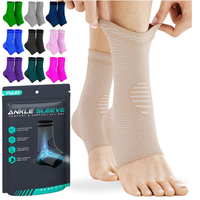 Enveloppe de soutien de cheville pour femmes hommes orthèse de Compression de manches pour entorse tendinite d'achille fasciite plantaire
