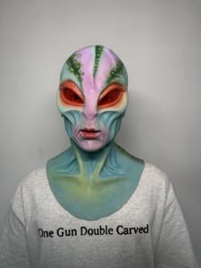 หน้ากากสัตว์ทำจากซิลิโคนที่สมจริงแบบเต็มหน้าเครื่องแต่งกายฮาโลวีนปาร์ตี้งานคาร์นิวัลแปลกใหม่ - Product Image 5