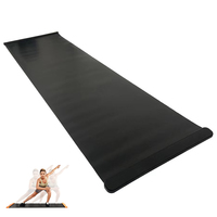 Planche coulissante pour l'exercice, planche antidérapante 180x50cm en matériau haute densité, équipement d'entraînement pour le renforcement musculaire et cardiovasculaire