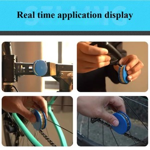 Herramienta para engrasar cadenas de bicicleta, dispositivo de lubricación tipo rodillo para mantenimiento de cadenas, engrasador de cadenas de bicicleta - Product Image 4