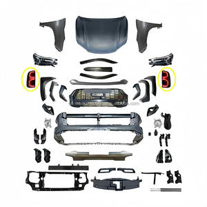Kit de Carrocería GR Sport 2023 Conversión de Parachoques Delantero Parrilla Cofre Guardabarros Actualización <span class=keywords><strong>Vigo</strong></span> 2005-2015 para Toyota Hilux 2023 GR Sport - Product Image 2